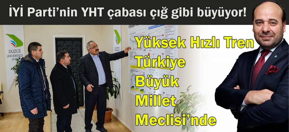 Yüksek Hızlı Tren Türkiye Büyük Millet Meclisi'nde