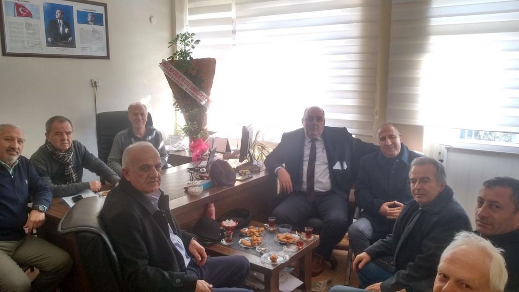 Türk Ocakları'na hayırlı olsun ziyareti