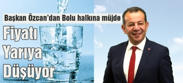 Su yarı fiyata düşüyor