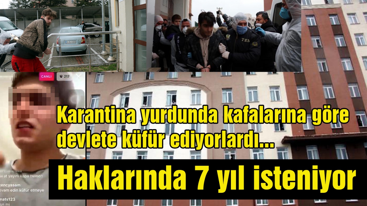 7 yıla kadar cezaları isteniyor