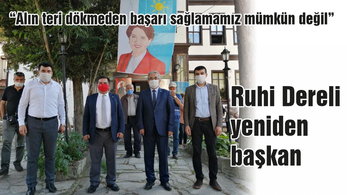 Ruhi Dereli yeniden başkan