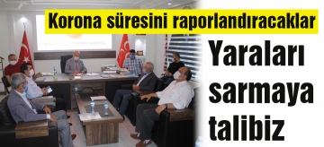 Yaraları sarmaya talibiz