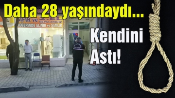 Genç kız kendini astı!