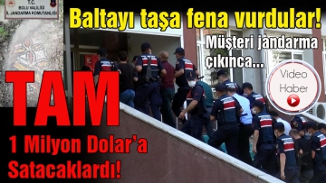 Baltayı taşa fena vurdular!
