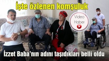 İşte özlenen komşuluk