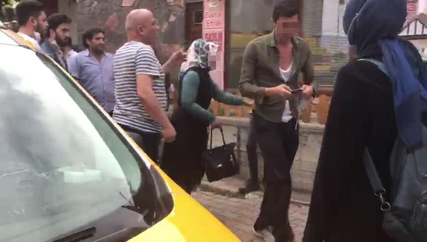 Caddenin ortasına yatırıverdiler