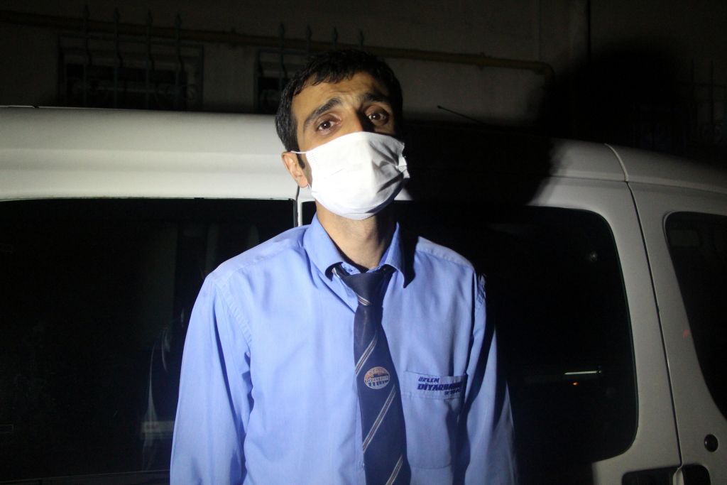 Korona hastası alnından öptü, 50 TL bahşiş verdi