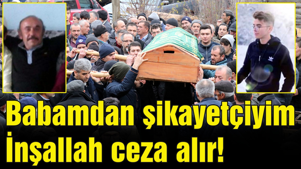 Ben ambulansı aradığımda babam, beni taklit ederek, dalga geçiyordu. Babamdan şikayetçiyim, inşallah ceza alır