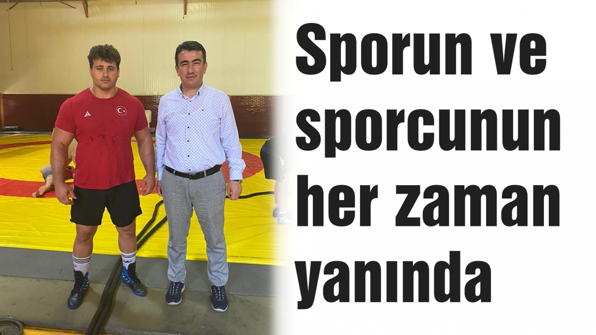 Fatih Başkan'dan Milli Sporcumuza destek