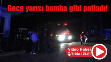 Bomba gibi patladı