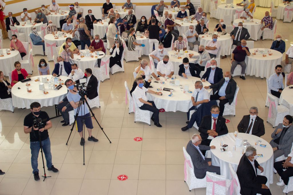 Örnekbaş görevinin başında