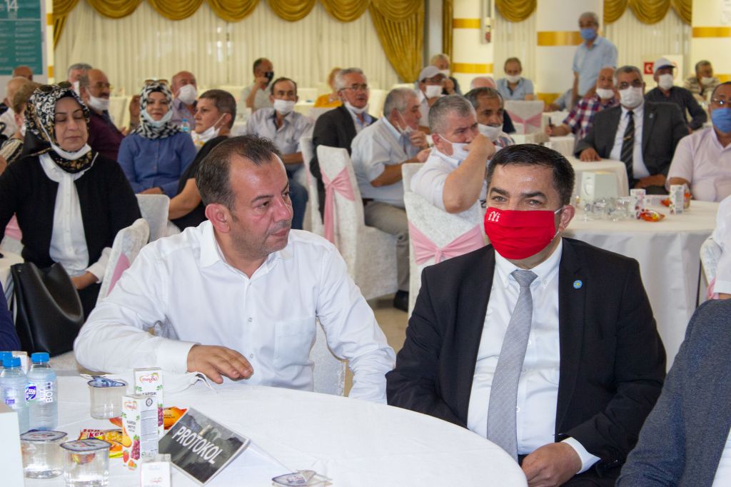 Örnekbaş görevinin başında