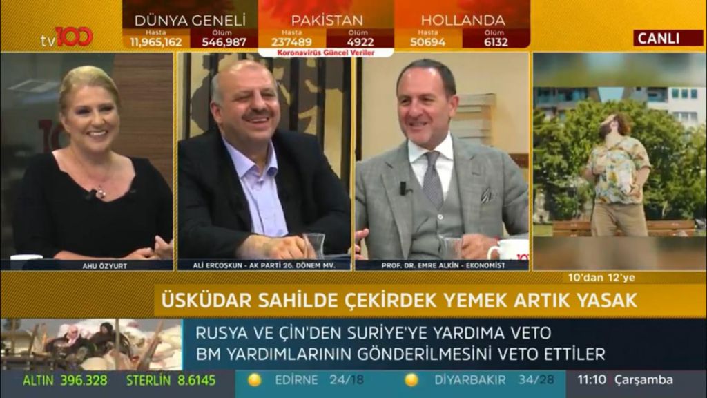 Ulusal kanallar Ercoşkun'un peşinden koşuyor