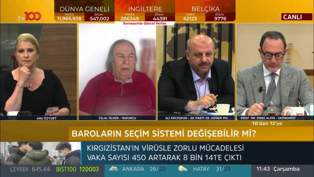 Ulusal kanallar Ercoşkun'un peşinden koşuyor