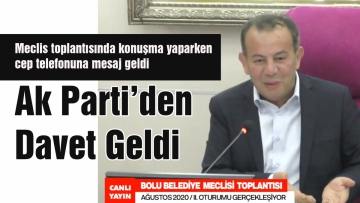 Tanju Özcan'a AK Parti'den davet geldi