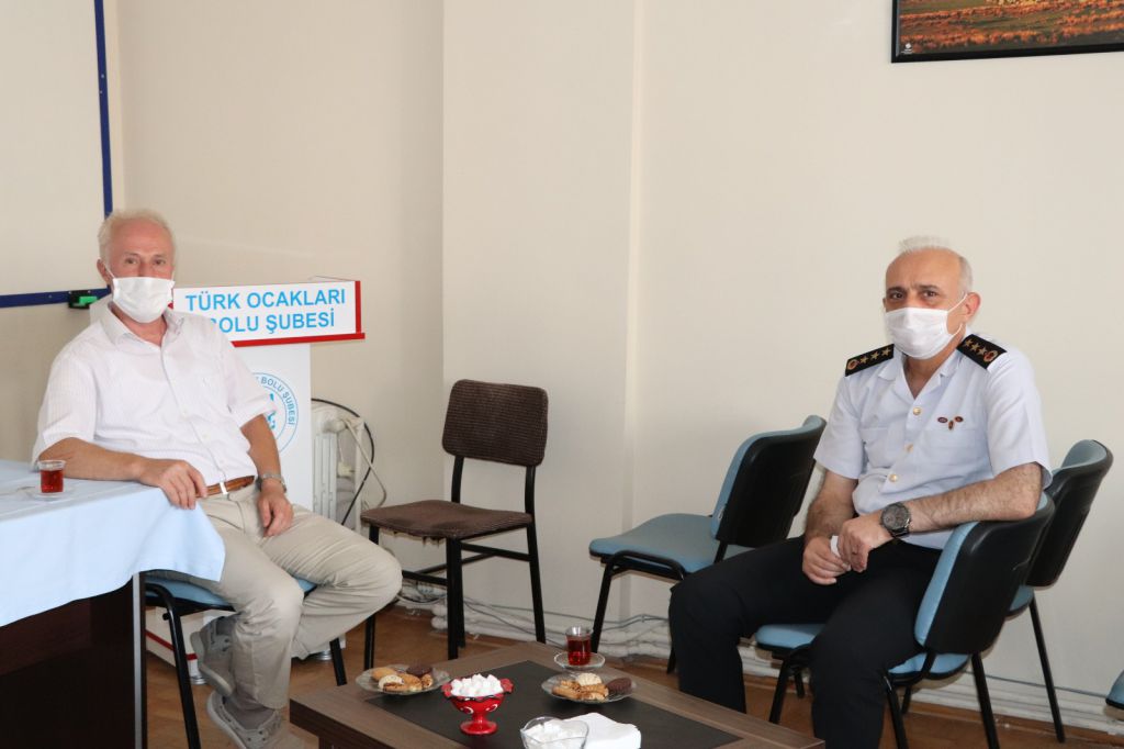 Albay Ersever'den Türk Ocakları Bolu Şubesi'ne ziyaret