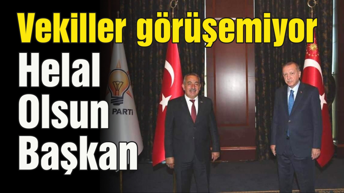 Hamza Efe Recep Tayyip Erdoğan'la görüştü