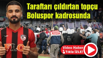 Taraftarı çıldırtan topçu Boluspor kadrosunda