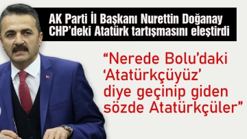 Nerede Bolu'daki Atatürkçüyüz diye geçinip giden sözde Atatürkçüler
