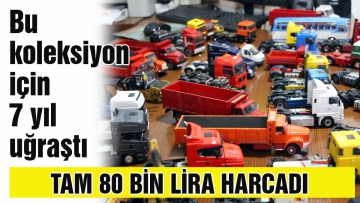 Bu koleksiyon için 7 yıl uğraştı