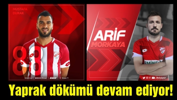 Boluspor'da yaprak dökümü devam ediyor