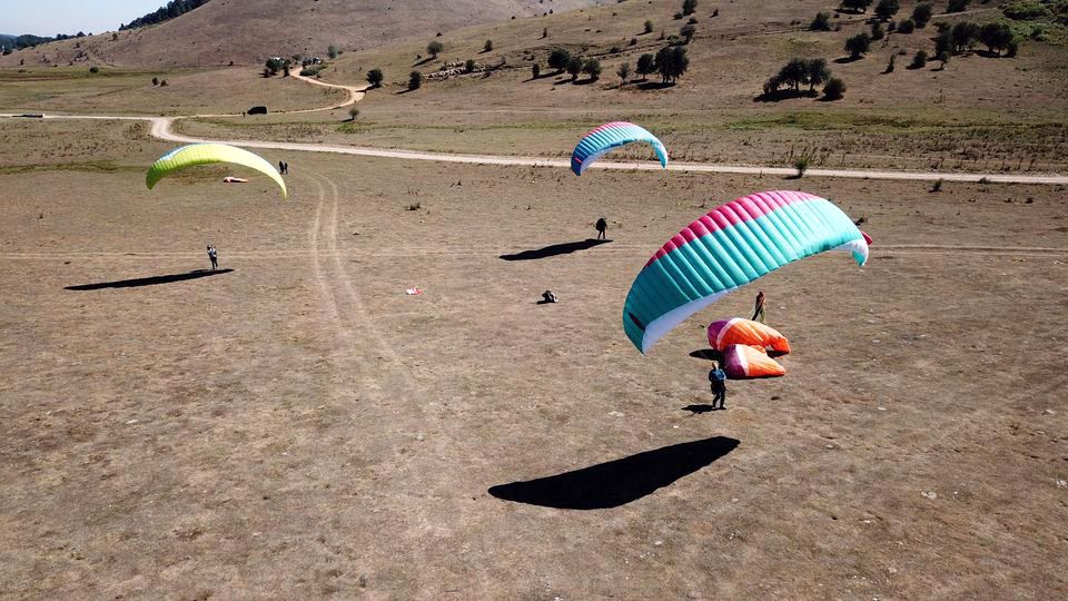 Abant'ı kuş bakışı izlediler