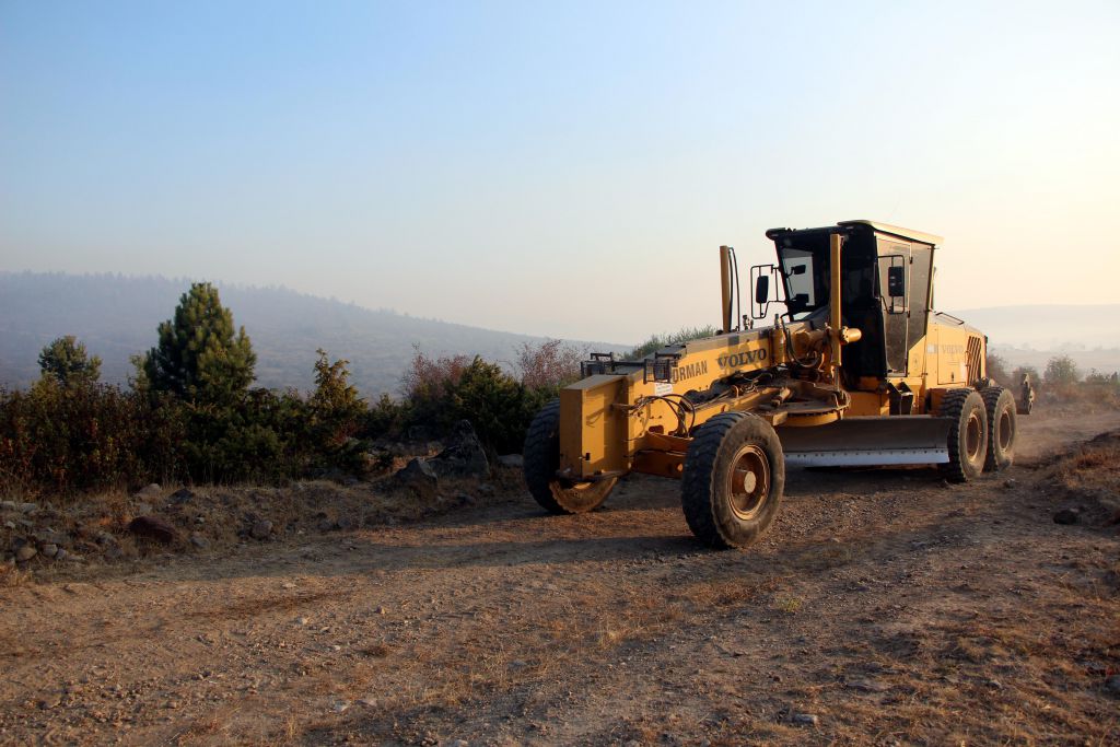 Tam 40 hektar zarar gördü