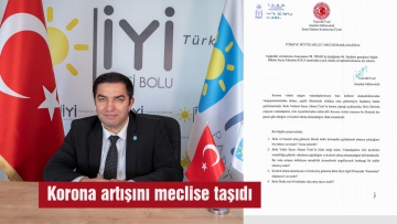 Örnekbaş Bolu'daki vaka artışını meclise taşıdı