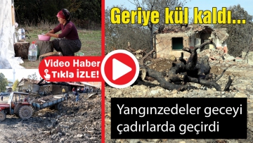 Geriye kül kaldı