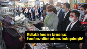 Mutfakta tencere kaynamaz, Esnafımız siftah edemez hale gelmiştir!