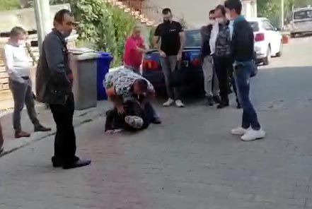 Hırsızı vatandaş yakaladı