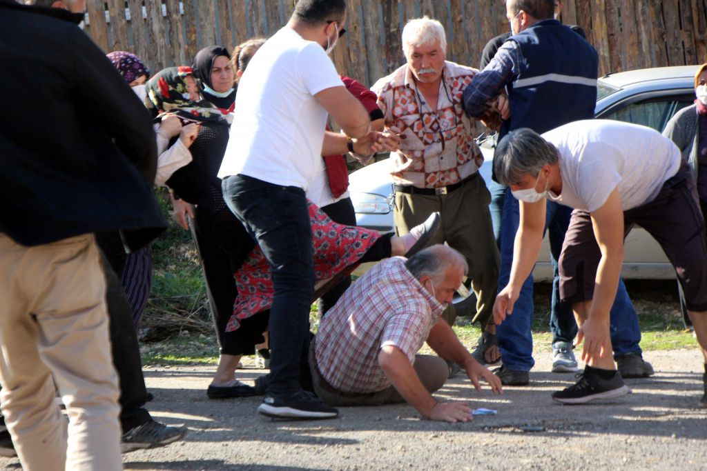 Kuzfındık Köyü yandı