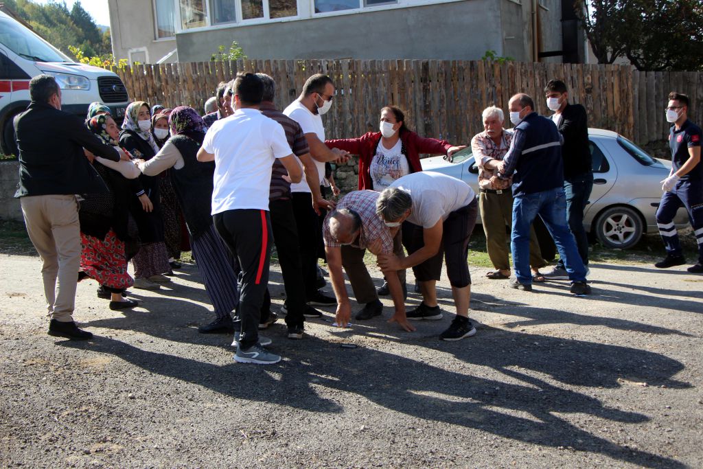 Kuzfındık Köyü yandı
