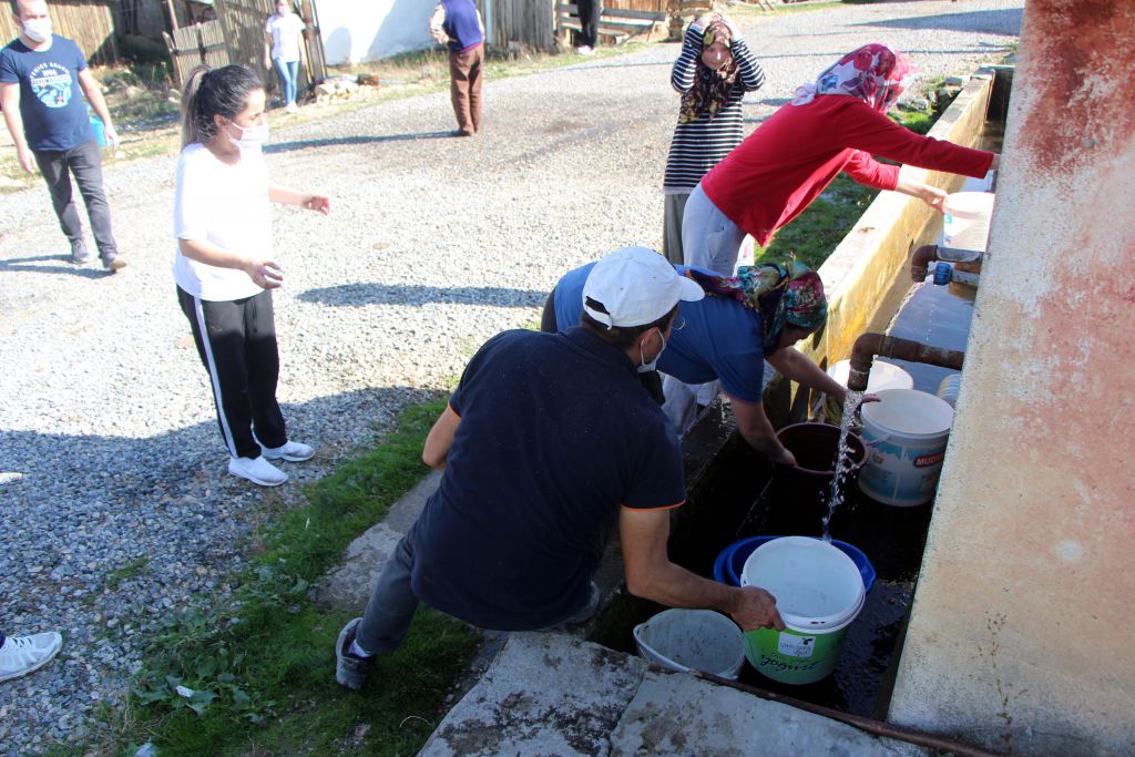 Kuzfındık Köyü yandı
