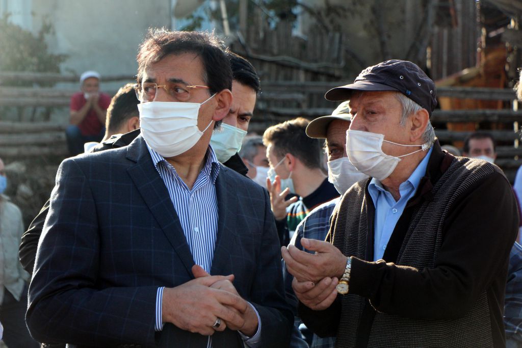 Kuzfındık Köyü yandı