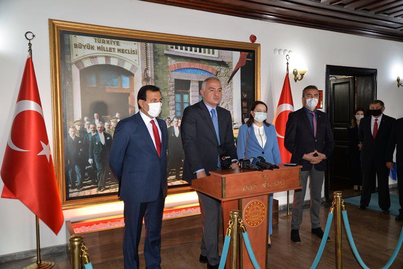 Turizm Bakanı Ersoy Bolu'yu havadan inceledi