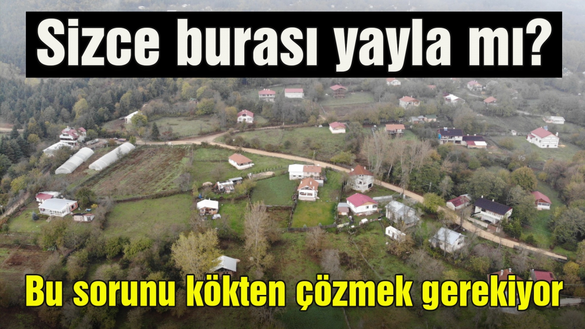 Bu sorunu kökten çözecek bir çalışma yapmak gerekiyor