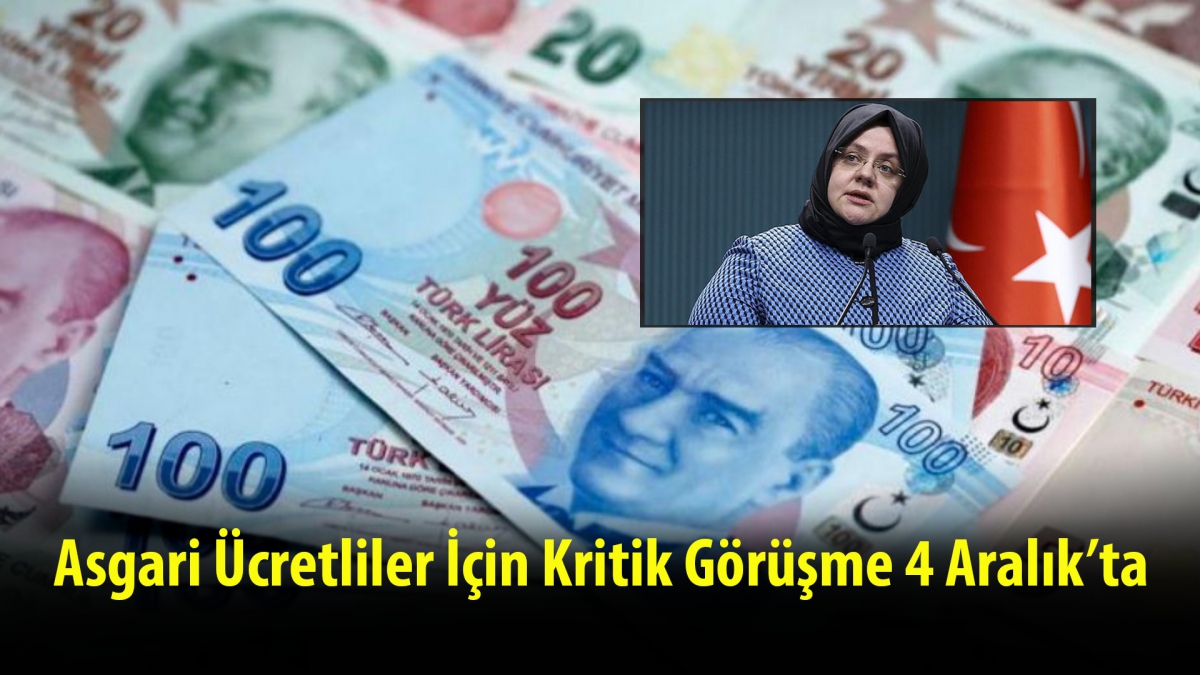 Asgari ücret için takvim belli oldu