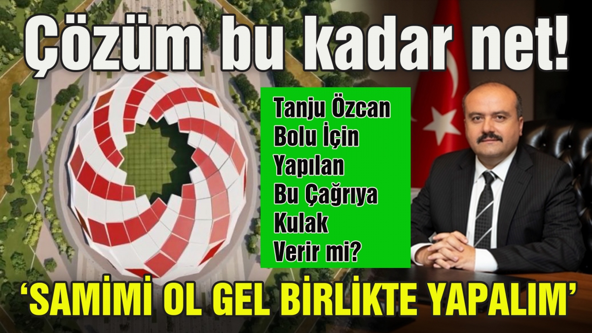 FATİH METİN'DEN TANJU ÖZCAN'A TEKLİF; ‘SAMİMİ OL GEL BİRLİKTE YAPALIM'