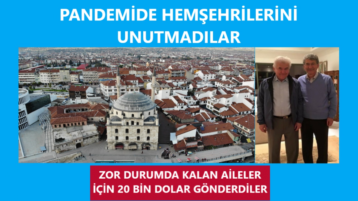 Taşmanlar hemşehrilerini unutmadı