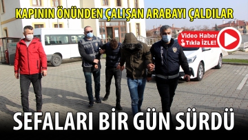 Sefaları bir gün sürdü