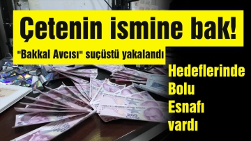 "Bakkal Avcısı" çetesi suçüstü yakalandı