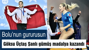 Göksu Üçtaş Şanlı gümüş madalya kazandı