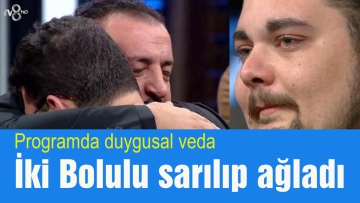 İki Bolulu sarılıp ağladı