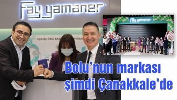 Bolu'nun markası şimdi Çanakkale'de