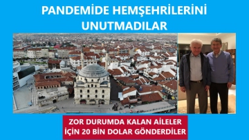 Taşmanlar hemşehrilerini unutmadı