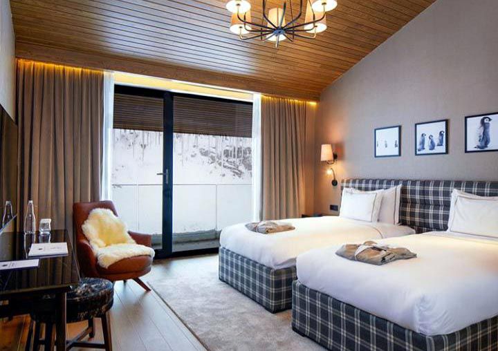 Kartalkaya'da lüks dağ evlerinde gecelik konaklama 80 bin TL