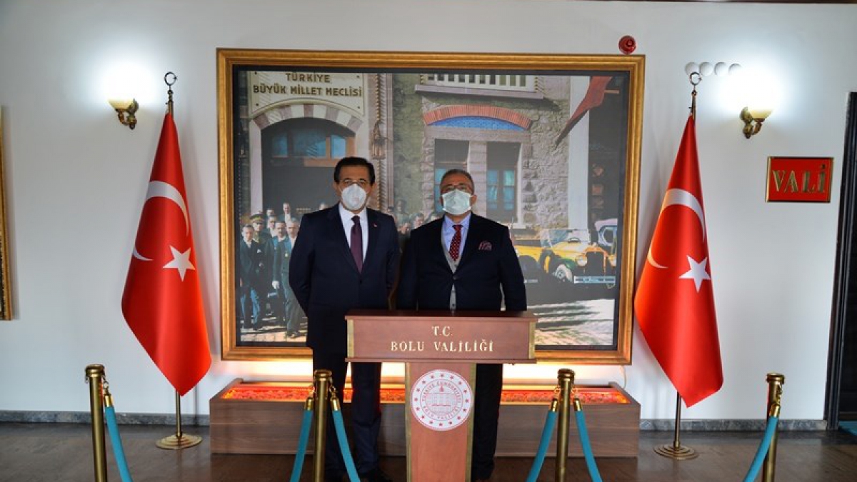 HSK Başkanvekili Yılmaz'dan Vali Ümit'e Ziyaret