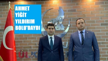 Ülkü Ocakları Genel Başkanı Yıldırım'dan Bolu Ziyareti