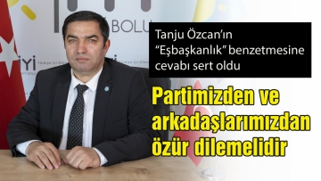 Partimizden ve arkadaşlarımızdan özür dilemelidir